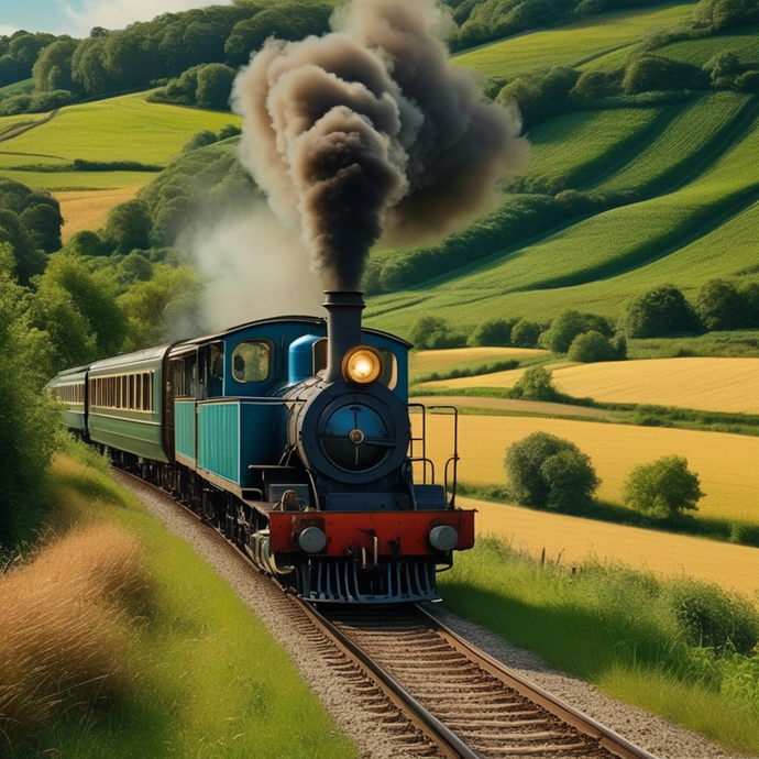 Nostalgia on Rails: A Steam Train’s Journey Through Time