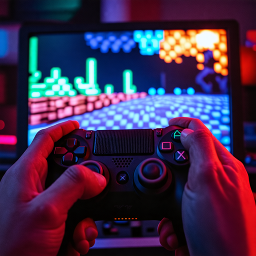 Lost in the Pixels: A Gamer’s Focused Intensity