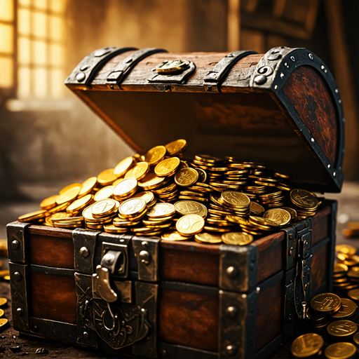 Unveiling a Forgotten Fortune: A Treasure Chest Overflowing with Gold