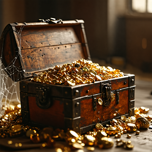 Unravel the Mystery: A Treasure Chest Bursting with Gold