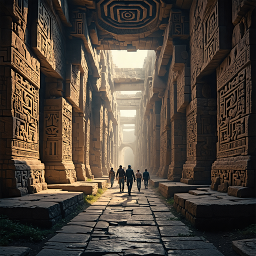 Sunlight Illuminates Ancient Mystery in Narrow Corridor