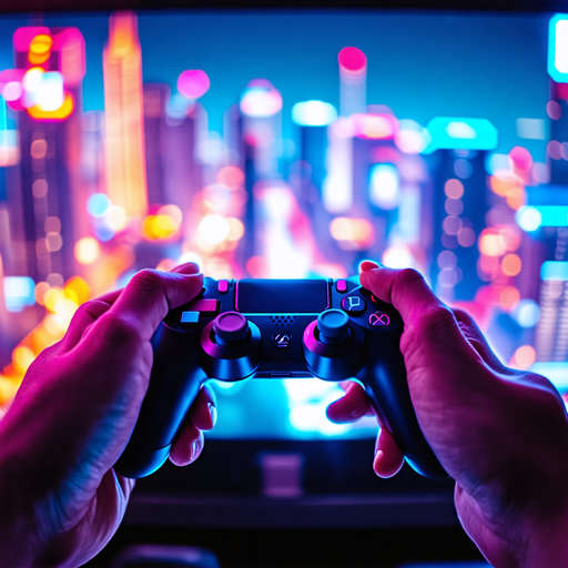 Immerse in the Vibrant Urban Gaming Experience