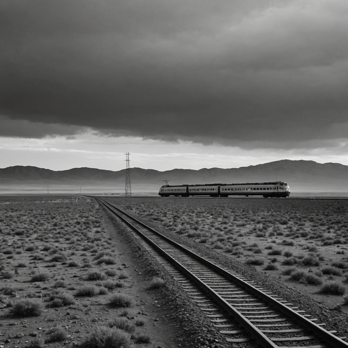 A Train Through Time: Melancholy and Isolation in a Desolate Landscape