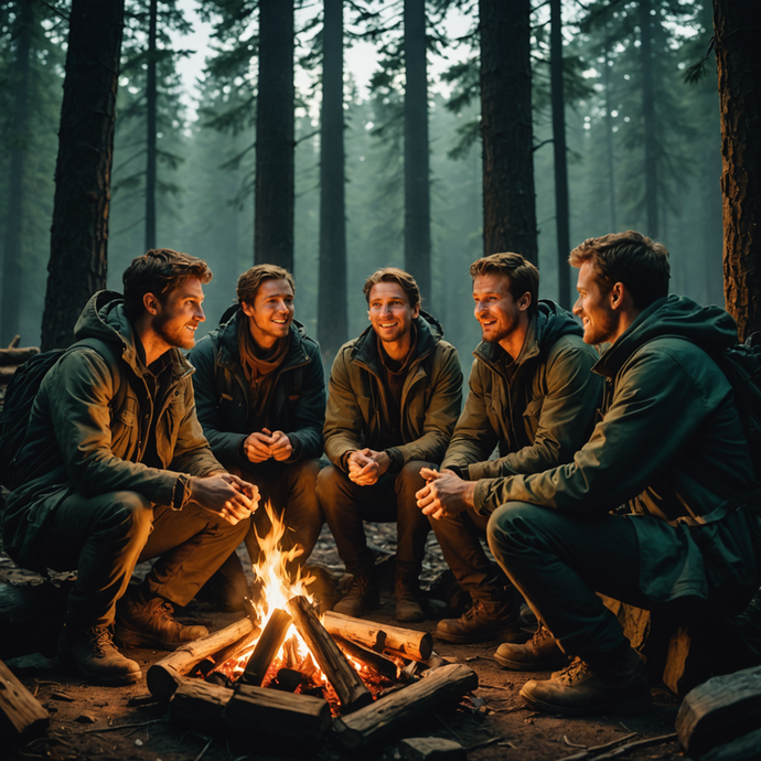 Campfire Camaraderie: A Night Under the Stars