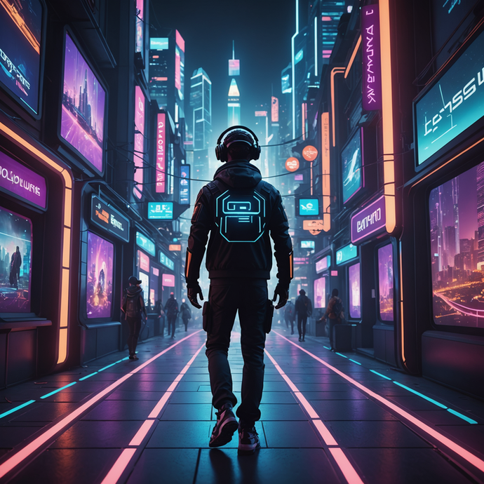 Lost in the Neon Labyrinth