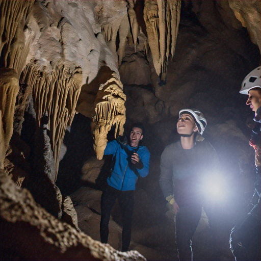 Lost in the Shadows: Exploring a Mystical Cave