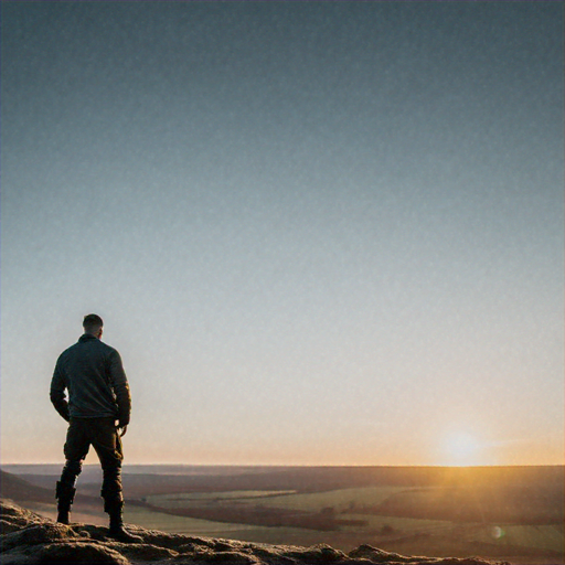 A Moment of Serenity on the Hilltop