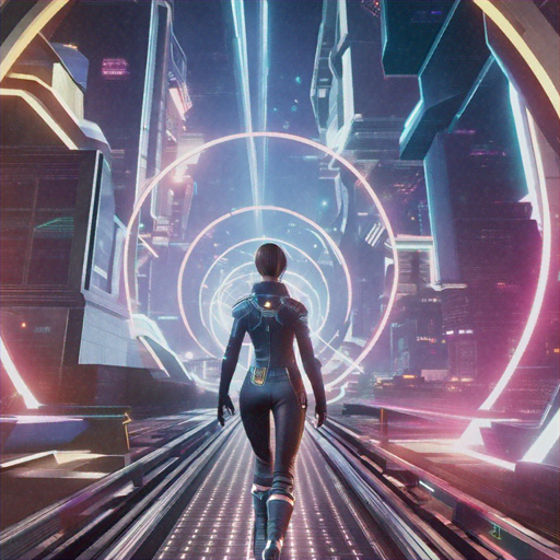 Neon Dreams: A Glimpse into a Futuristic City