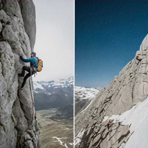 Conquering the Summit: A Breathtaking View from the Edge