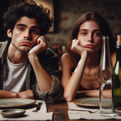 The Silence Speaks Volumes: A Couple’s Dinner Date Goes Awry