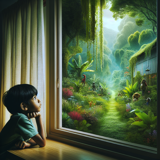 A Window to Wonder: A Boy’s Dream of Adventure