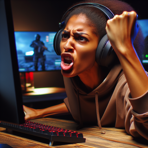 In the Zone: Gamer’s Intensity Captures the Screen