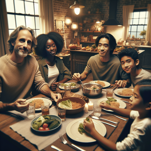 Warm Family Gathering Captured in Intimate Setting