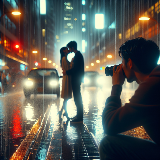 Love in the Rain: A City Night Romance