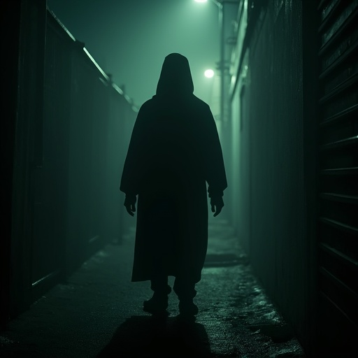 Shadows and Secrets: A Mysterious Figure in the Night