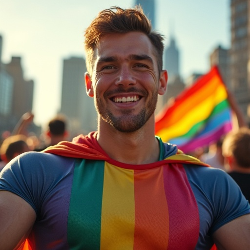 Rainbow Smiles: Capturing the Joy of Pride