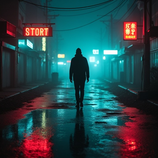 Lost in the Neon Fog