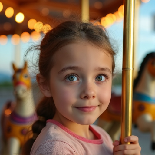 Carousel Dreams: A Moment of Pure Joy