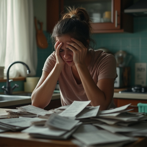 Drowning in Debt: A Woman’s Struggle with Financial Burden