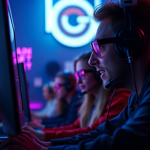 Blue Light, High Stakes: The Intensity of Competitive Gaming