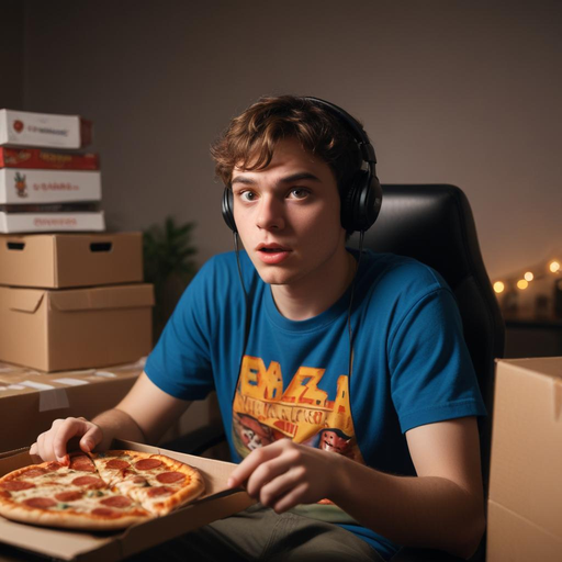 Pizza Surprise: Young Man’s Reaction is Priceless