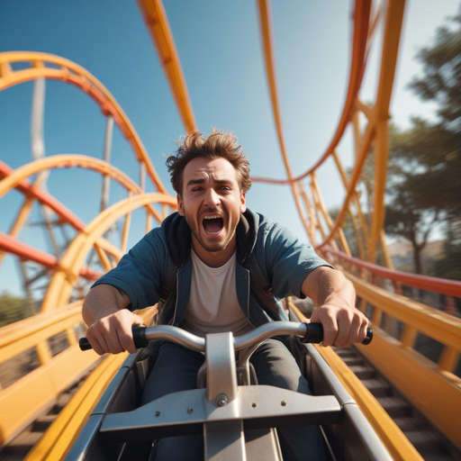 The Scream of Excitement: A Rollercoaster Ride From the Inside