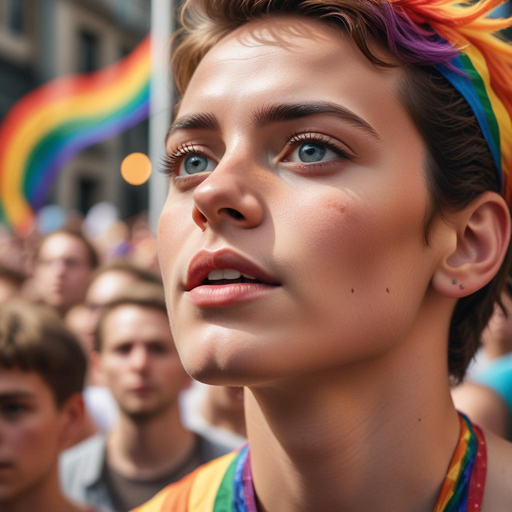 A Rainbow of Hope: Capturing the Joy of Pride