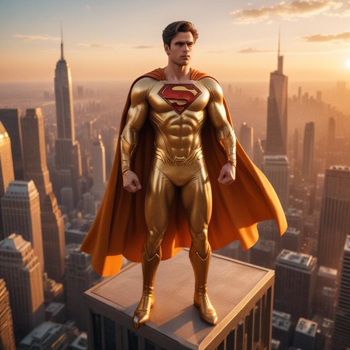 Superman’s Golden Hour: A Hero Stands Tall