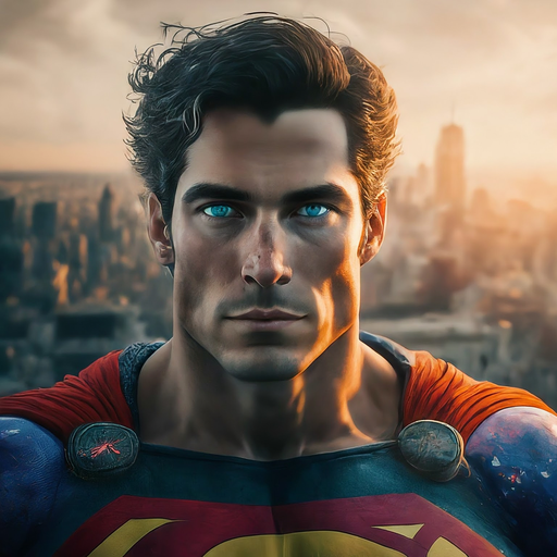 Superman at Sunset: A Hero’s Determination