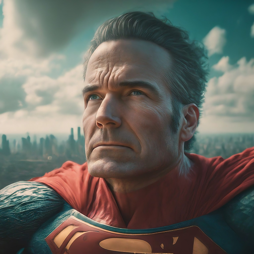 A Hero’s Gaze: Superman Contemplates the City