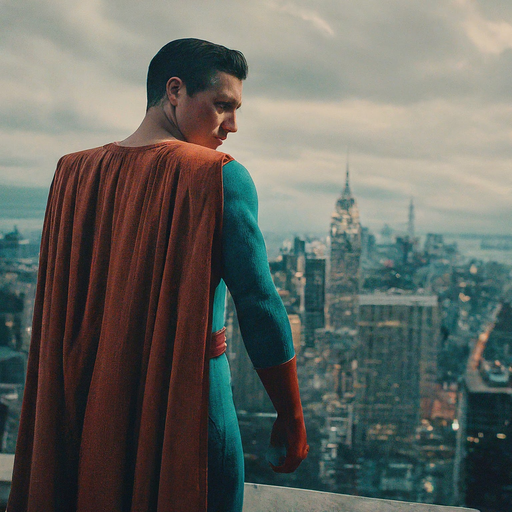 The Man of Steel, Brooding Over the City