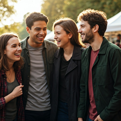 Laughter and Friendship in the Open Air