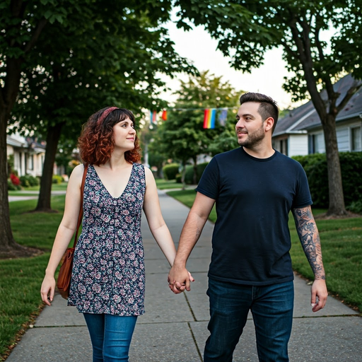 Love Blooms on a Sunny Stroll