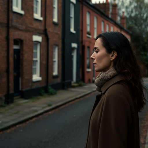 Lost in Thought on a Quiet Street