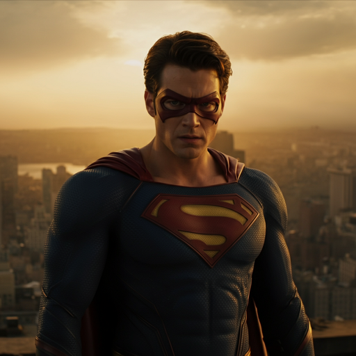 Superman’s Unwavering Gaze: A City Awaits