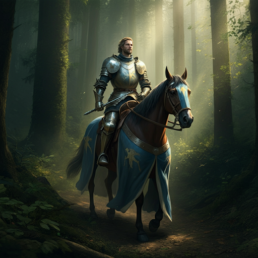 A Knight’s Journey: Epic Adventure in the Forest