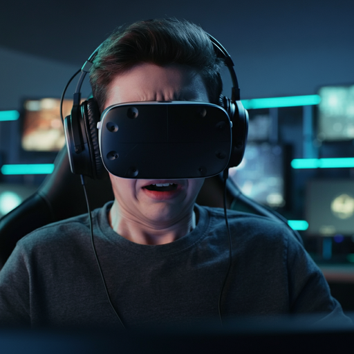 VR Immersion: The Moment He Realized the Game Was Real