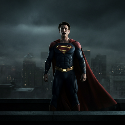 Superman Contemplates the City, A Hero’s Moment of Reflection