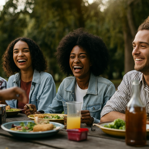 Friends, Food, and Laughter: A Perfect Picnic Day