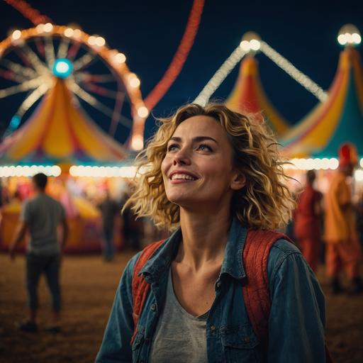 A Smile at the Carnival’s Edge