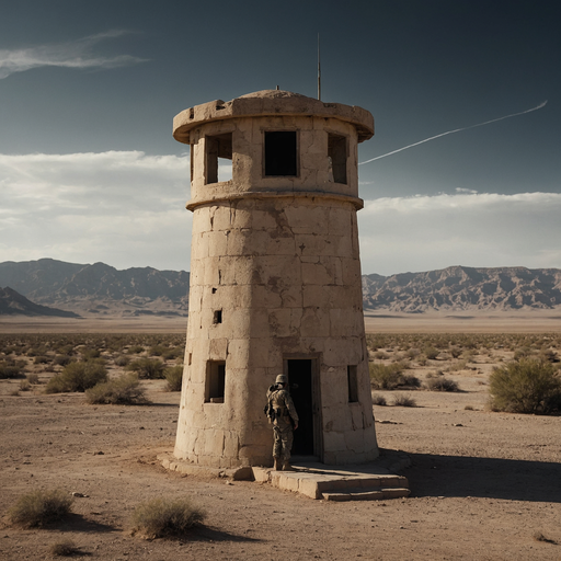 A Lone Sentinel in the Desert’s Embrace