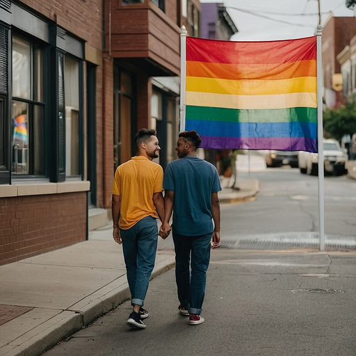 Love Wins: A Moment of Joy and Acceptance on a City Street