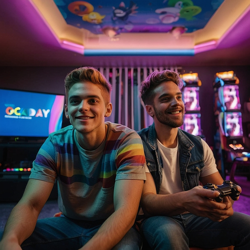 Two Friends, One Epic Gaming Session