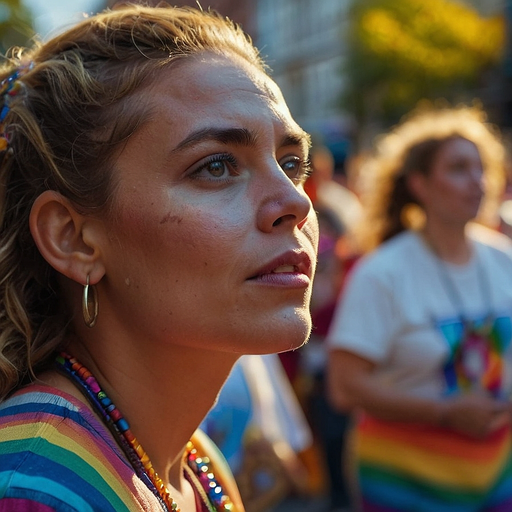 A Moment of Reflection in the Parade