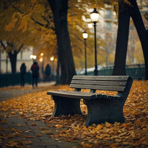 A Moment of Solitude in Autumn’s Embrace