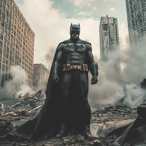 Batman: A Beacon of Hope Amidst the Ruins