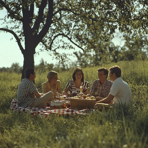 Summer Days and Happy Faces: A Picnic Under the Sun