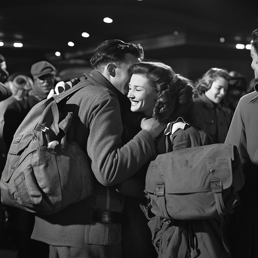 Reunited and It Feels So Good: Couple’s Joyful Embrace at Train Station