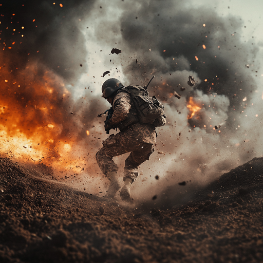 Into the Fire: A Soldier’s Run Through Chaos