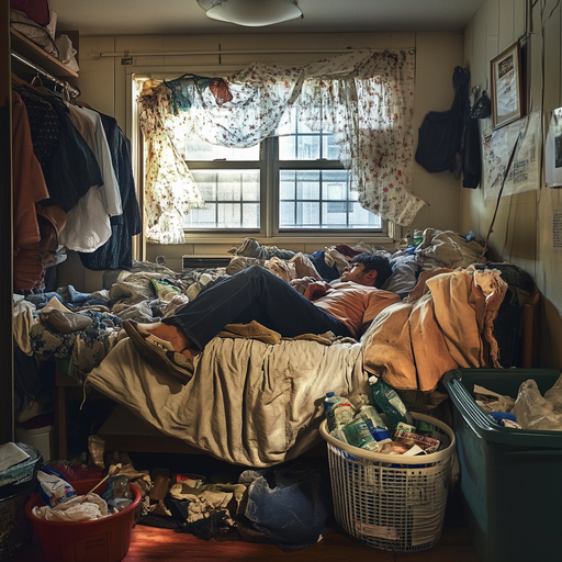 A Glimpse into Poverty: The Messy Reality of a Struggling Life